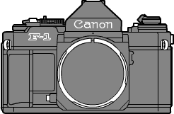 Canon newF-1 Front