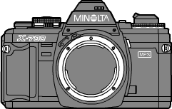 MINOLTA X-700 Front