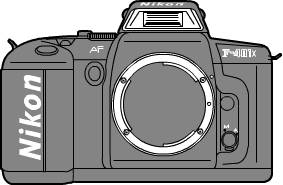 Nikon F-401X Front