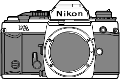 Nikon FA Front