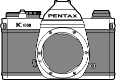 PENTAX K1000 Front