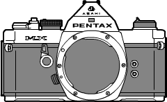 PENTAX MX Front