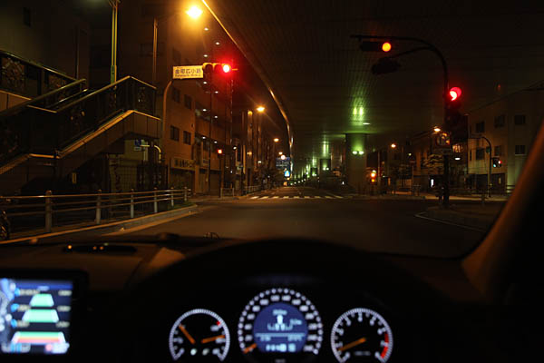 夜中の出発