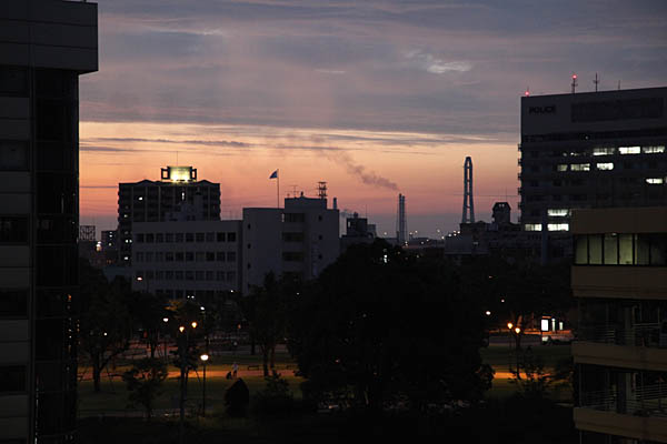 小倉の夕景