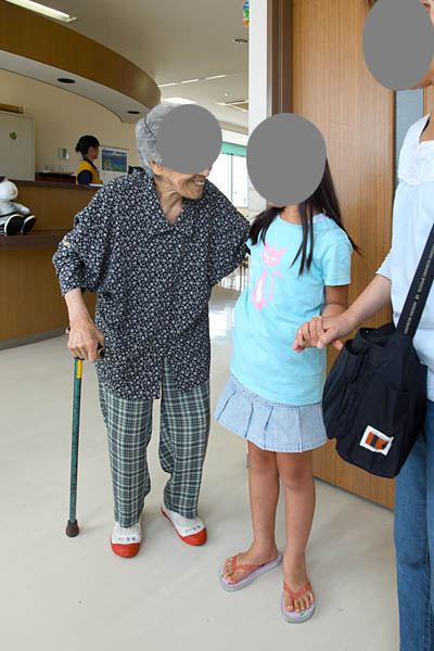 「がんばんなさいよ」と豚児を激励