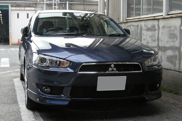 職場の営業車、三菱ギャラン・フォルティス
