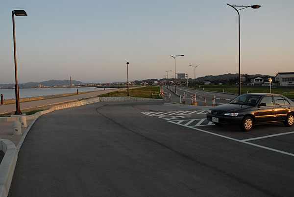 氷見市の海岸公園