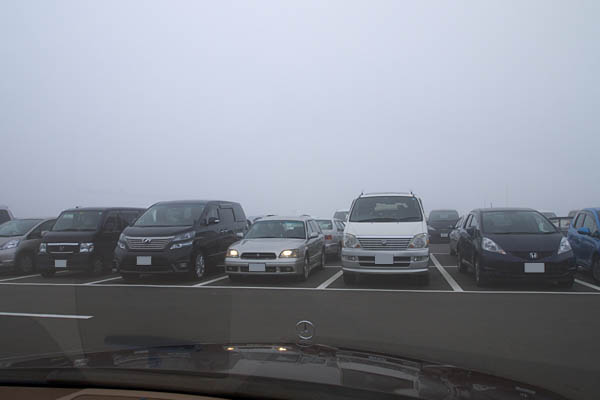 満車状態の第一駐車場