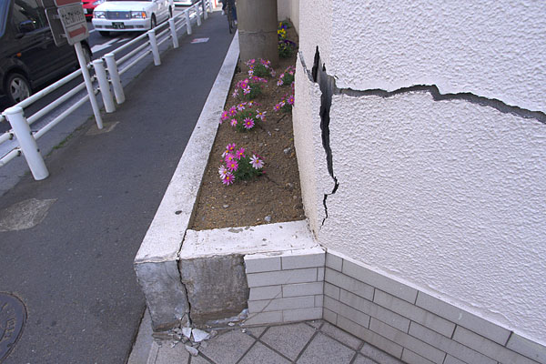 近所の被災状況