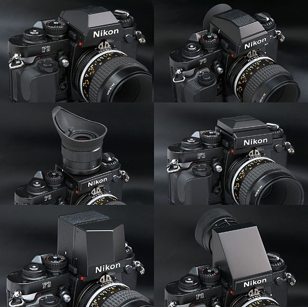 システムにより多様に変化出来るプロ用カメラNikon F3