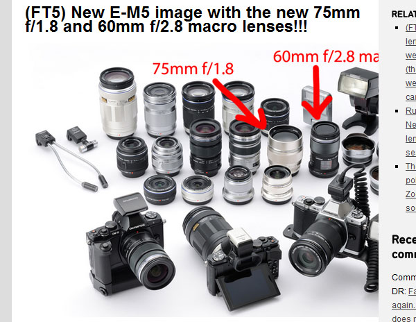 「OM-D E-M5」のシステム全体