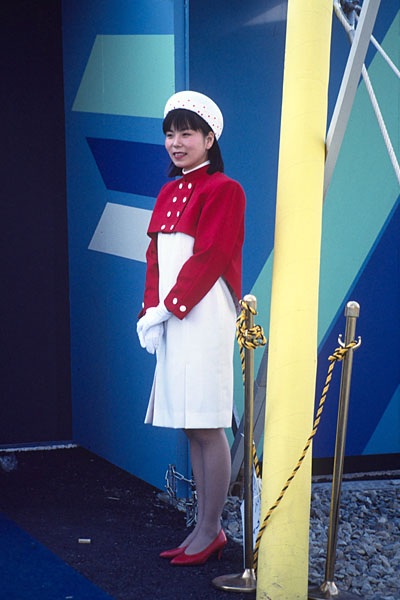 松江菓子博にて撮影