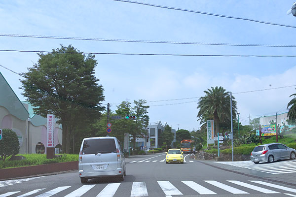 8年前にバスを待った交差点