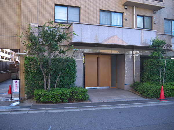 マンション入り口