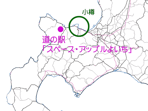 この日の行動地図