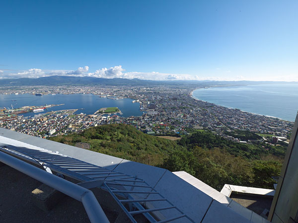 函館山の展望台