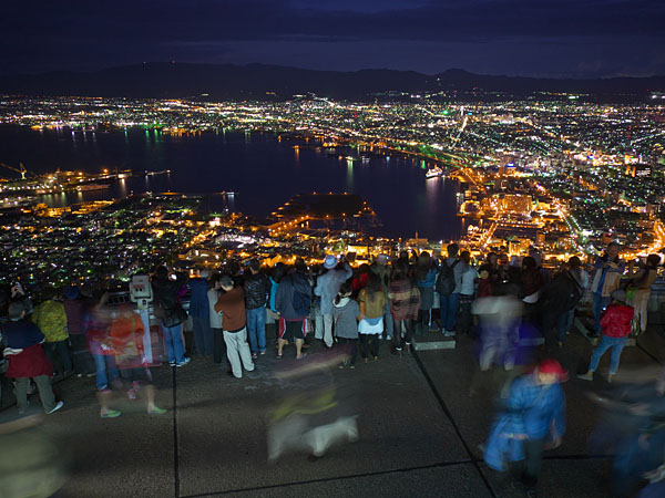 函館山の展望台