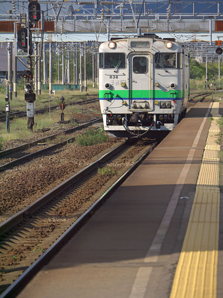 1両編成のディーゼルカー