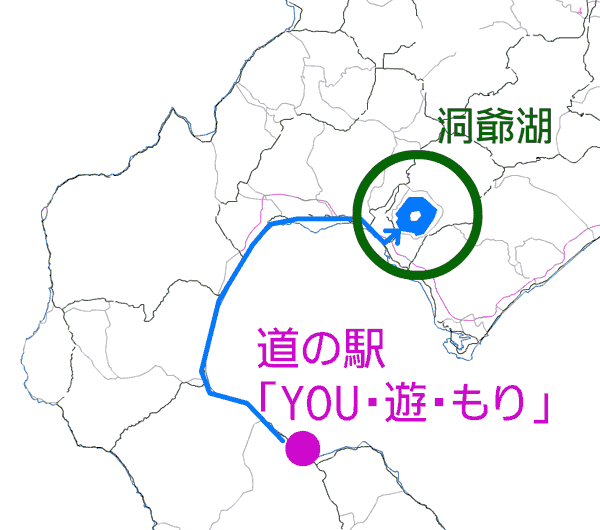 この日の行動地図
