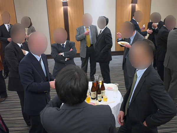 賀詞交換会での撮影