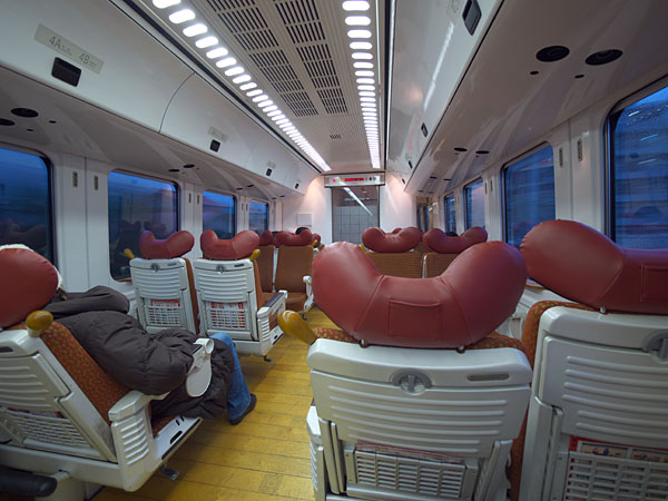 特急ソニック車内