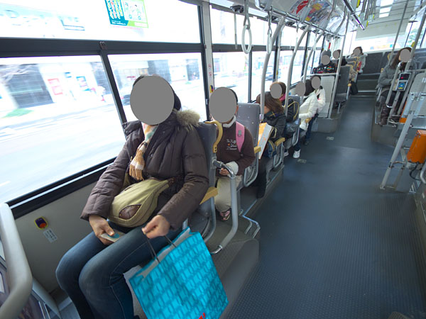 バスで小倉駅へ