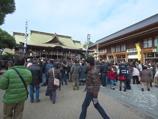 八坂神社で初詣