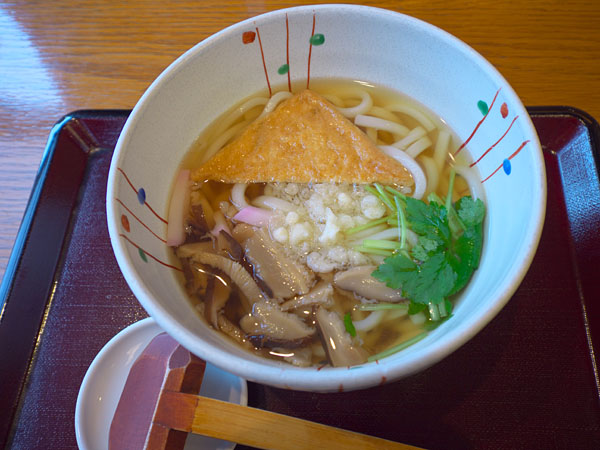 硬い麺のうどん