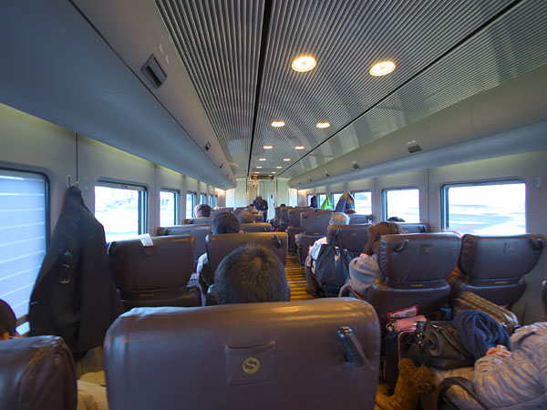 ソニック車内