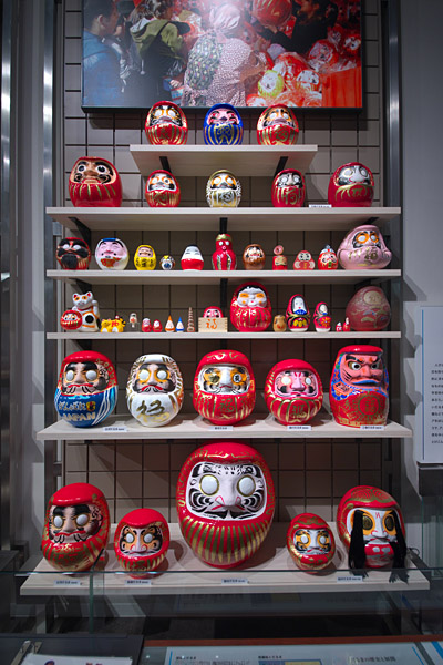 ダルマの展示