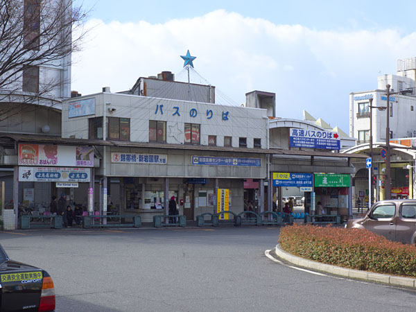 岩国駅前バス乗り場