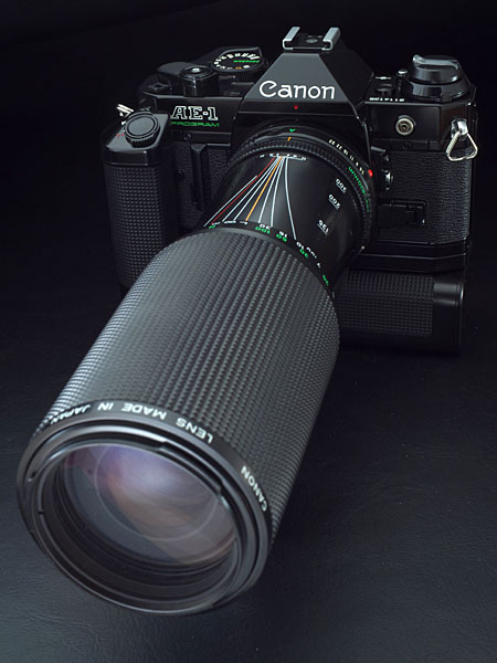 Canon AE-1P (ティルトさせず)