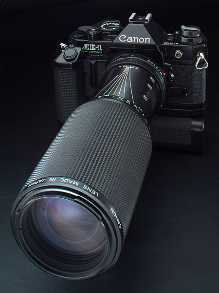 Canon AE-1P (ティルト角12°)