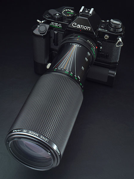 Canon AE-1P (ティルト角7°)