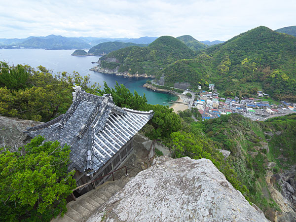 最頂部から必死に撮影
