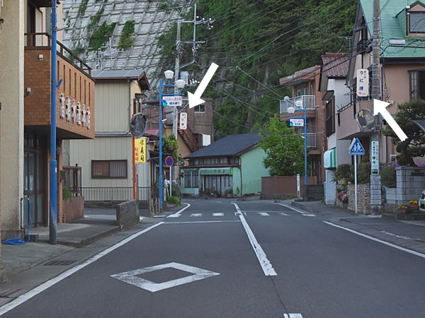 所々に「うに清」の看板