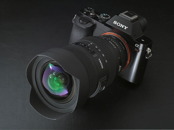 uSONY 7RvƁuSIGMA 12-24mm F4.5-5.6v